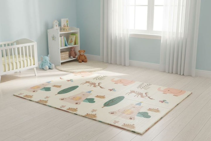 Килимок з пінопласту для дітей Iplay навчальний двосторонній складний 200 x 150 см (6958868850371) - зображення 7