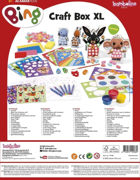 Ігровий набір Bambolino Toys Bing Craft у валізці BT19166 (8714274191662) - зображення 2