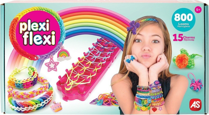 Zestaw do tworzenia biżuterii AS Plexi-Flexi z krosnem 1080-25568 (5203068255688) - obraz 1