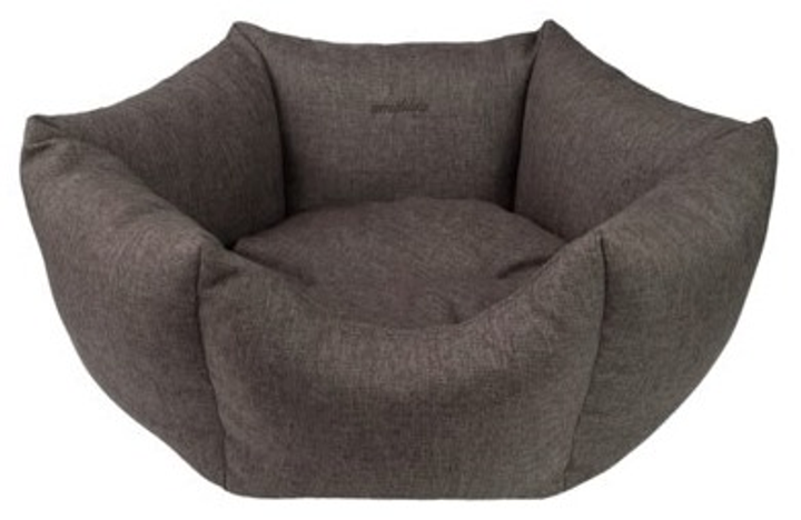 Legowisko dla psa Amiplay Korona Palermo L brązowy (5907563247673) - obraz 1