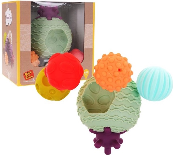 Іграшка для малюка Swede Сенсорні кульки вінілові Q12516 (5902496211197) - зображення 10