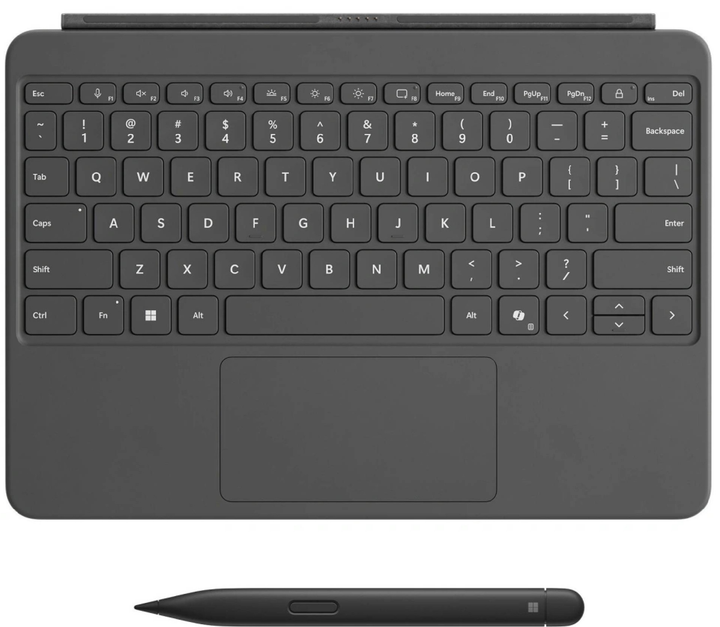 Клавіатура бездротова Microsoft Surface Pro 12" с пером Surface Slim Pen 2 Slate (EP2-33132) - зображення 1