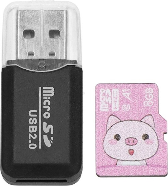 Дитячий фотоапарат Springos Full HD з картою 8 ГБ Рожевий KC0008 (5907719470719) - зображення 14