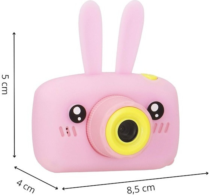 Дитячий фотоапарат Springos Full HD з картою 8 ГБ Рожевий KC0008 (5907719470719) - зображення 16
