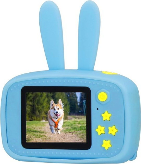 Дитячий фотоапарат Springos Full HD з картою 8 ГБ Синій KC0009 (5907719470726) - зображення 5