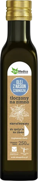 Олія з насіння чорного кмину Ekamedica 250 мл (5906874160879) - зображення 1