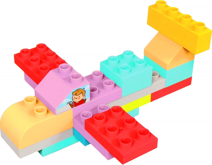 Конструктор Springos м'який 126 елементів (5907719490281) - зображення 5