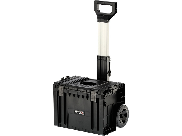 Skrzynia YATO systemowa na narzędzia 686x450x380 mm na kółkach moduł 35V S12 (YT-09165) - obraz 3