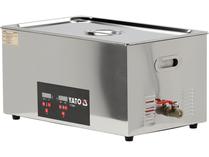 Myjka do warsztatu ultradźwiękowa YATO 480 W 22 l (YT-55801) - obraz 5
