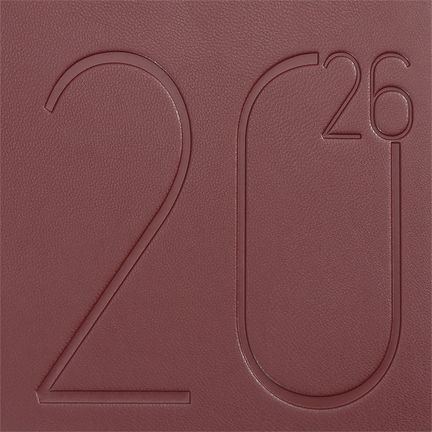 Ежедневник датированный 2026 (A5, гибкая обложка, темно-красный) Buromax Dark Morandi BM.21157-13 - изображение 3