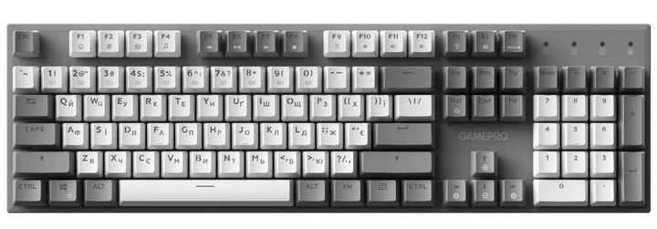 Клавиатура GamePro Genesis Metallic 100% Red switches (MK144G) - Фото 2 Клавиатура GamePro Genesis Metallic 100% Red switches (MK144G) - изображение 2