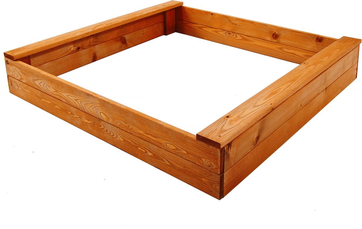 Пісочниця дерев'яна Springos Economy просочена 120 x 120 см (5907719484020) - зображення 4