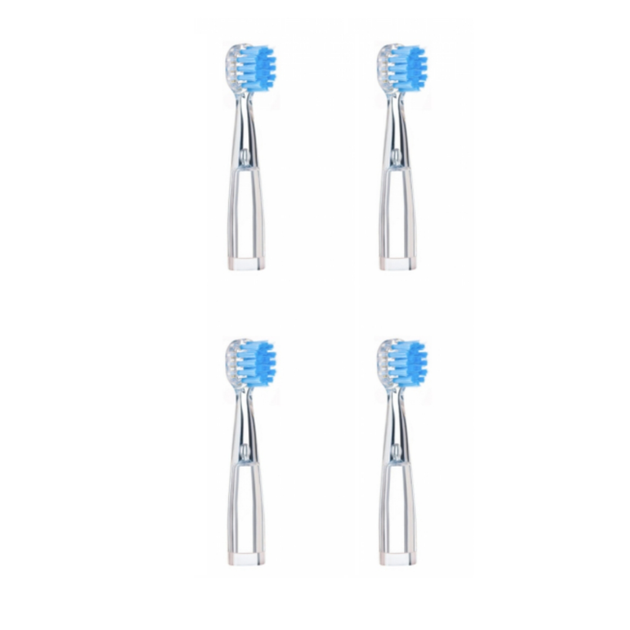 Змінні насадки для дитячої зубної щітки Medica+ KidsBrush 2.0 Blue (від 2 до 12 років), 4 шт - зображення 3
