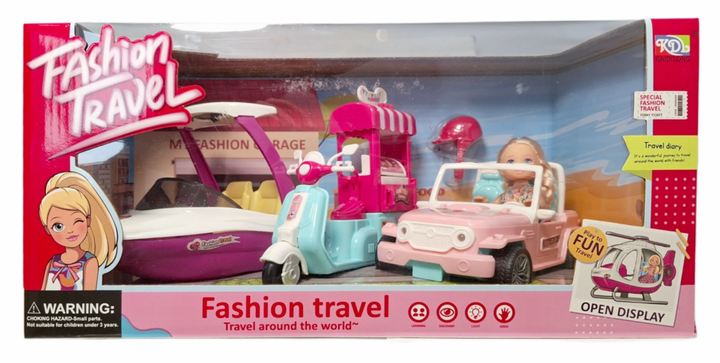 Lalka Swede z akcesoriami i pojazdem (5902496212149) - obraz 1