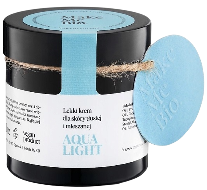 Krem nawilżający do twarzy Make Me Bio Aqua Light 60 ml (59070801) - obraz 1