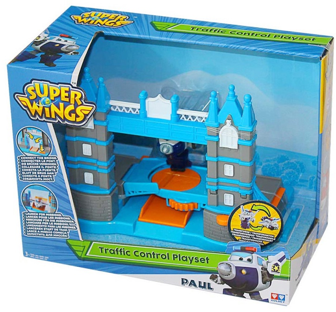 Zestaw Super Wings Tower Bridge Traffic Control (6911400354607) - obraz 1