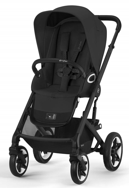 Прогулянкова коляска Cybex Gold Talos S Lux Moon Black (4063846392414) - зображення 2