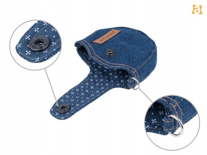 Obudowa na smycz Amiplay Denim L Granatowa (5907563275034) - obraz 4
