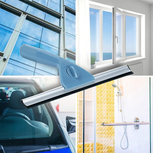 Mop do okien teleskopowy Ultra Clean ze ściągaczką 50-95 cm 4 elementy (8721037104999) - obraz 7