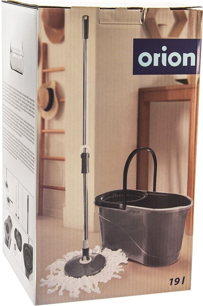 Швабра Orion сіра з відром 19 л (720735) (8694917005245) - зображення 9