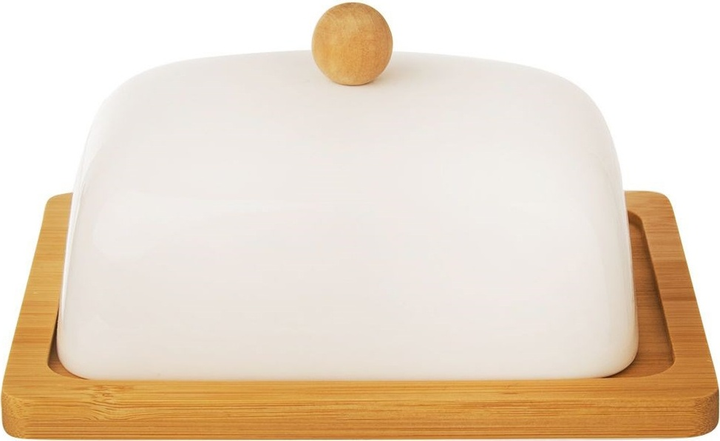 Маслянка Orion Whiteline порцелянова біла 16 x 13 x 8.5 см (8592381174347) - зображення 3