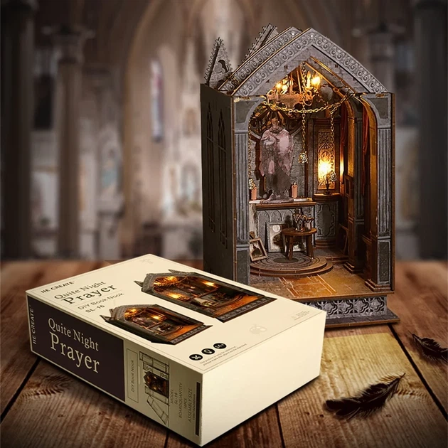 Конструктор IIE Create DIY Quiet Night Prayer SL-16 (N050) - изображение 3