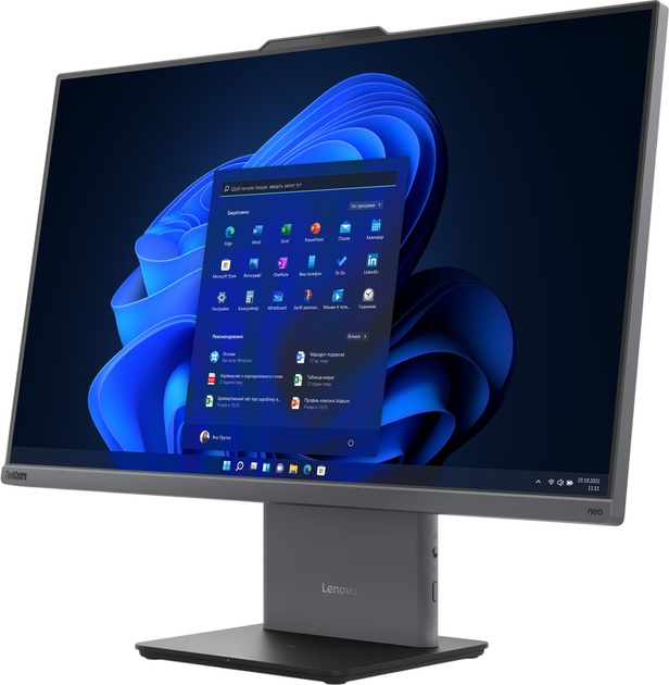 Monoblok Lenovo ThinkCentre neo 50a 27 Gen 5 (12SB0016PB) Luna Grey - obraz 2