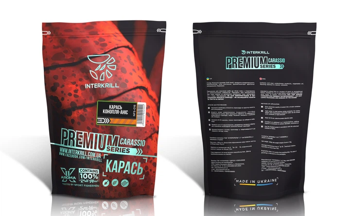 Прикормка Interkrill Премиум Карась-Конопля-Анис 1кг (NFS-016) - Фото 1 Прикормка Interkrill Премиум Карась-Конопля-Анис 1кг (NFS-016) - изображение 1