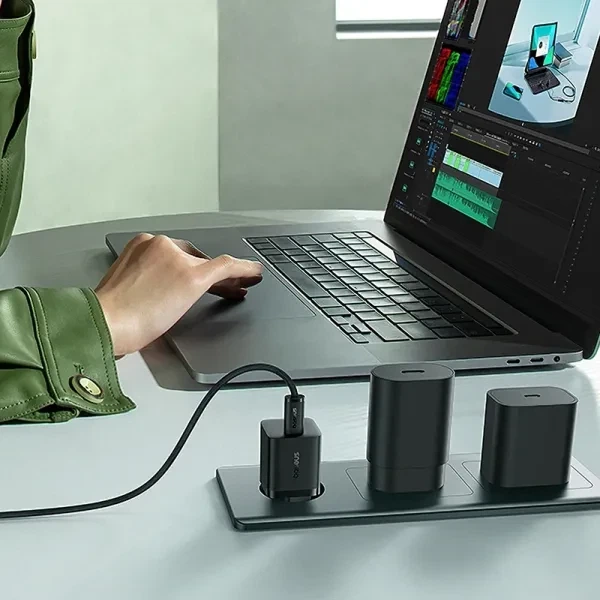 Зарядний Пристрій Baseus GaN5 Mini Fast Charger 25W (1Type-C) black (P10110909113-00) - Фото 7 Зарядний Пристрій Baseus GaN5 Mini Fast Charger 25W (1Type-C) black (P10110909113-00) - зображення 7