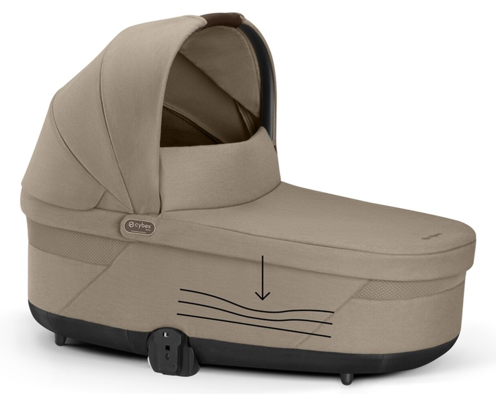 Люлька Cybex Gold Cot S Lux Almond Beige (4063846456604) - зображення 7
