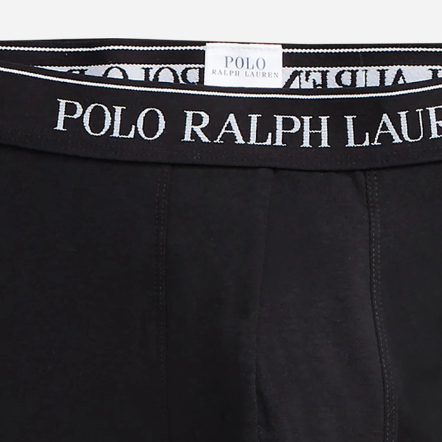Zestaw majtek męskich typu bokserki Polo Ralph Lauren 714835885002 L 3 szt Czarny (3616531384518) - obraz 6