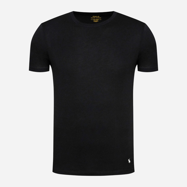 Набір футболок натільних чоловічих бавовняних Polo Ralph Lauren 714830304002 M 3 шт Чорний/Білий/Сірий (3616419658755) - зображення 6
