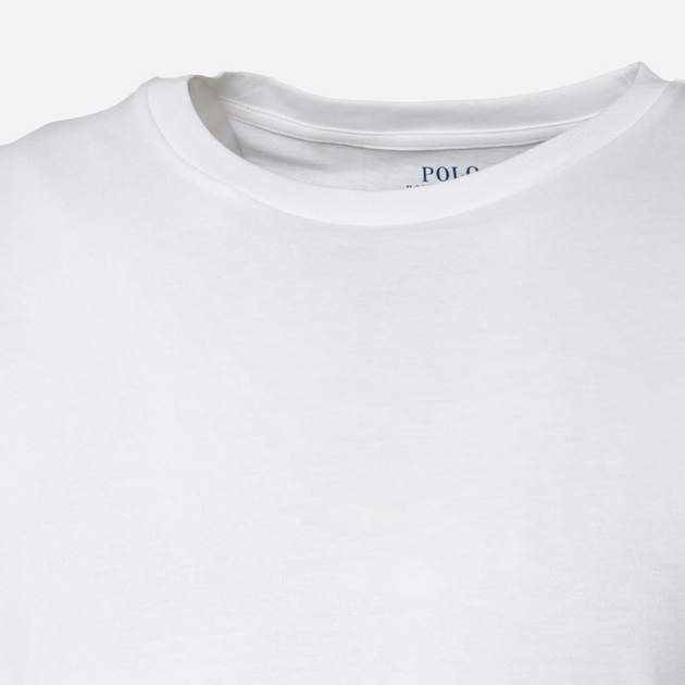 Набір футболок натільних чоловічих бавовняних Polo Ralph Lauren 714830304002 M 3 шт Чорний/Білий/Сірий (3616419658755) - зображення 10