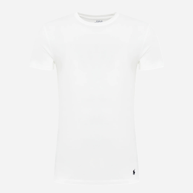 Набір футболок натільних чоловічих великих розмірів бавовняних Polo Ralph Lauren 714830304036 XL 3 шт Сірий/Білий/Синій (3616852759439) - зображення 7