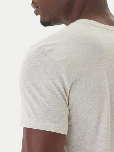 Набір футболок натільних чоловічих великих розмірів бавовняних Polo Ralph Lauren 714830304044 XL 3 шт Чорний/Білий/Бежевий (3616853850395) - зображення 5