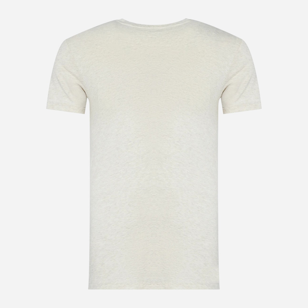 Набір футболок натільних чоловічих великих розмірів бавовняних Polo Ralph Lauren 714830304044 XL 3 шт Чорний/Білий/Бежевий (3616853850395) - зображення 9