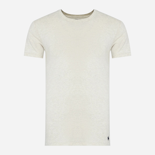 Набір футболок натільних чоловічих великих розмірів бавовняних Polo Ralph Lauren 714830304044 2XL 3 шт Чорний/Білий/Бежевий (3616853857523) - зображення 8