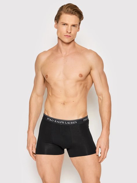 Набір трусів-боксерів чоловічих бавовняних Polo Ralph Lauren 714864292001 XL 5 шт Чорний (3616533114540) - зображення 4