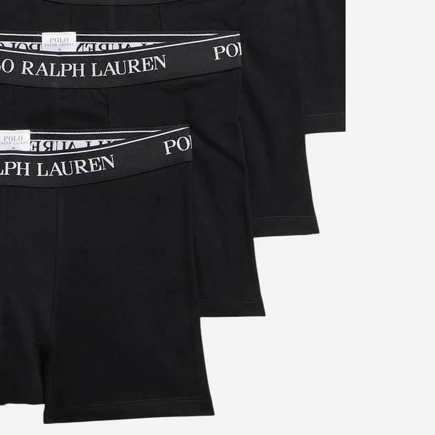 Zestaw majtek męskich typu bokserki Polo Ralph Lauren 714864292001 L 5 szt Czarny (3616533114519) - obraz 6