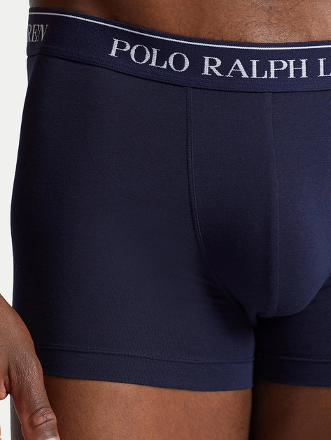 Набір трусів-боксерів чоловічих бавовняних Polo Ralph Lauren 714864292002 M 5 шт Різнокольоровий (3616533114571) - зображення 8