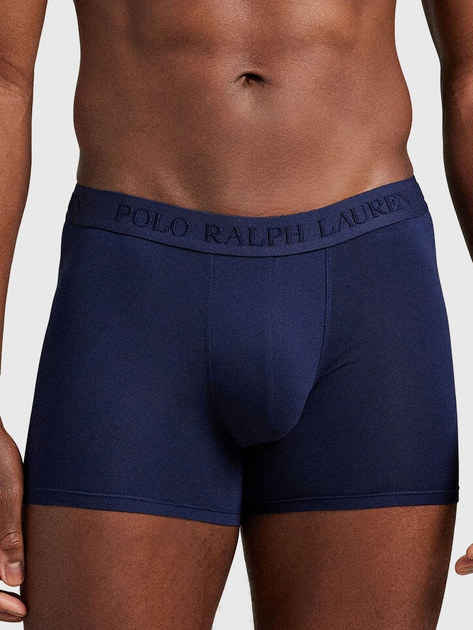 Zestaw majtek męskich typu bokserki Polo Ralph Lauren 714966105001 L 3 szt Granatowy/Niebieski/Błękitny (3616852287215) - obraz 2