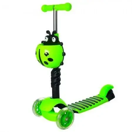 Детский самокат Best Scooter 5в1 Божья коровка Синий - Фото 7 Детский самокат Best Scooter 5в1 Божья коровка Синий - изображение 7
