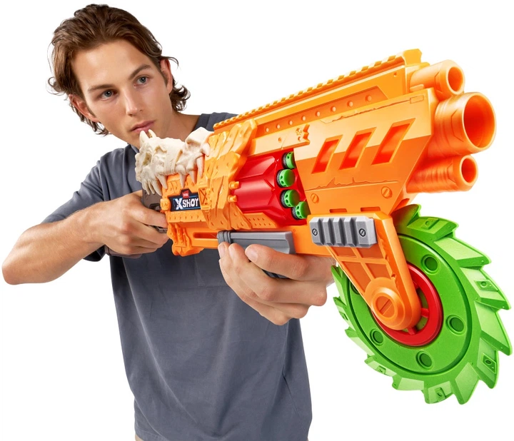 Wyrzutnia Zuru X-Shot Insanity Horrorfire Doomsday 16 strzałek (36732) - obraz 8