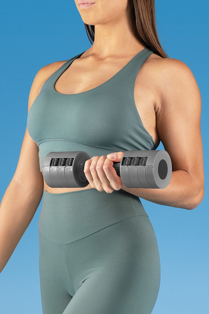 Набір регульованих гантелей Spokey MULTIBELL 2 х 2.5 кг (5905339441959) - зображення 10