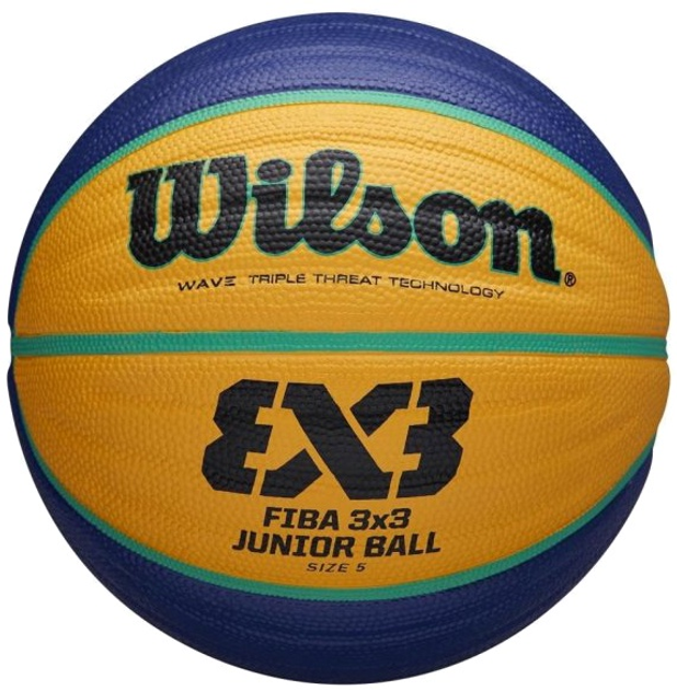 Piłka do koszykówki Wilson Fiba 3X3 Junior rozmiar 5 (WTB1133XB) - obraz 1