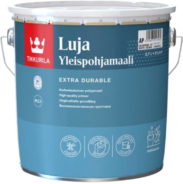 Grunt Tikkurila Luja Primer AP 0.9 l (6408070013458) - obraz 1