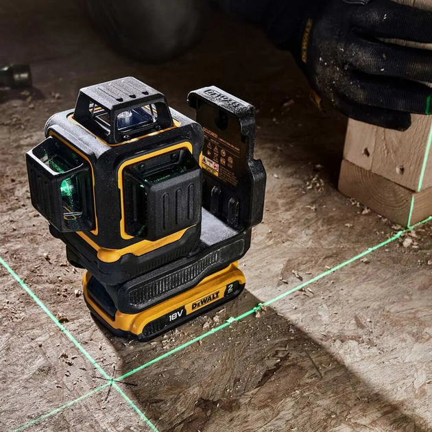 Рівень лазерний лінійний DeWalt 18V XR (DCLE34031N) - зображення 10