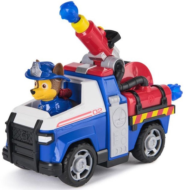 Ігровий набір Spin Master Paw Patrol Пожежна рятувальна місія Великий рятувальний автомобіль з водієм Гонщик (SM97236/6072641) - зображення 4