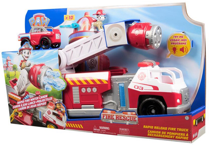 Zestaw do zabawy Paw Patrol Wóz strażacki (SM97239/6072600) - obraz 2