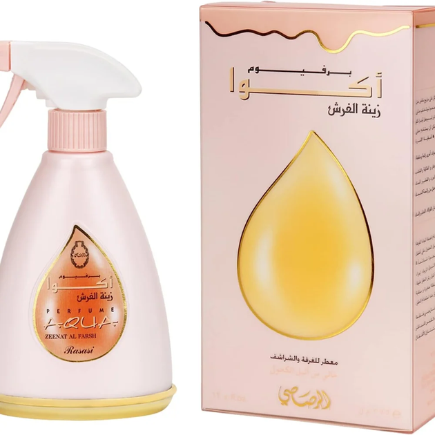 Спрей ароматизований для дому Rasasi Aqua Zeenat Al Farsh 350 мл (614514470220) - зображення 2